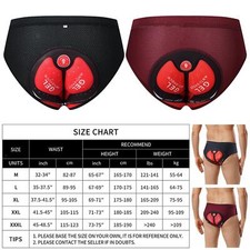 Mutande da ciclismo MTB Intimo Slip da ciclismo Comodi da uomo imbottiti