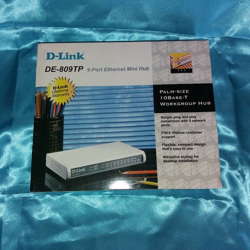 Mini switch link 809tp 8 - d-link, de-809tp