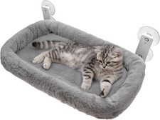 Amaca per Gatti da Finestra con Cuscino Lavabile – Cuccia per Gatti