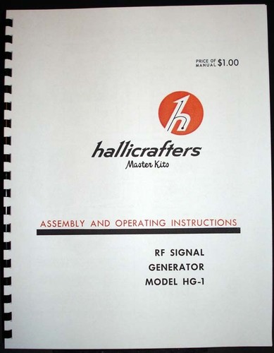Hallicrafters hg1 gruppo - hallicrafters,