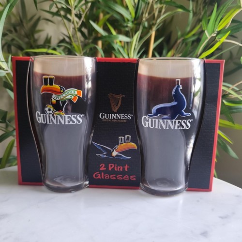 Guinness pint glasses - guinness,