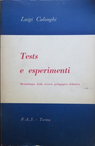 Tests esperimenti - e,