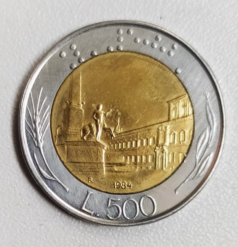 Italie 500 lire 1984 - italie,