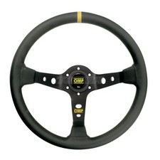 Volante OMP Corsica nero pelle
