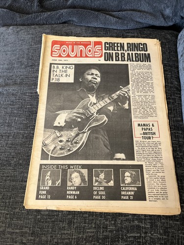 Sounds magazine jun 1971 - magazine,