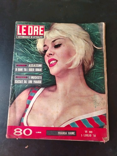 Ore 269 anno 1958 - le, franca