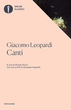 Canti By Leopardi, Giacomo