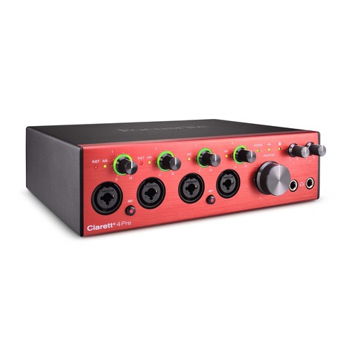 Focusrite clarett 4pre - focusrite, clarett+