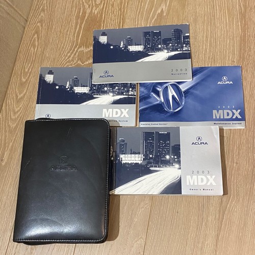 Acura mdx owners - manual, set
