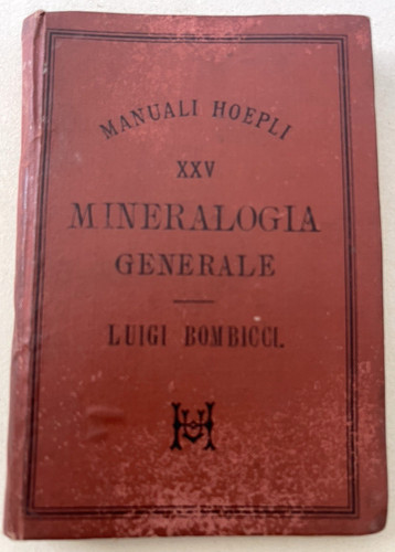 Antique italian mineralogy - antique,