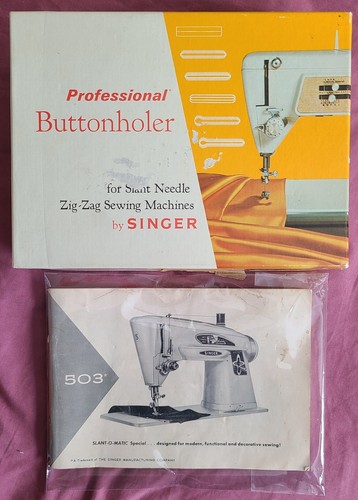 Vintage singer bottoniera - vintage,
