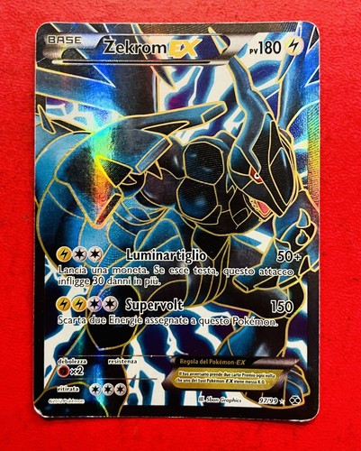 Lotto carte pokémon - zekrom, ex