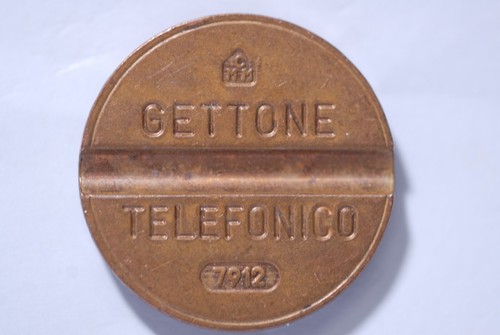 Gettone telefonico zecca - gettone, (cmm)
