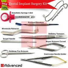 Set Of 9 Dental Implant