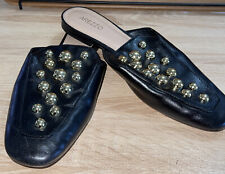 Arezzo scivoli miglia borchie oro made in Brazil US 8/Eur 41/Reggiseno 39 pelle