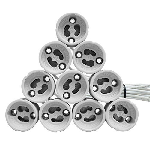 Attacco gu10 per - attacco,