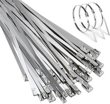 100 Pezzi Fascette Metalliche