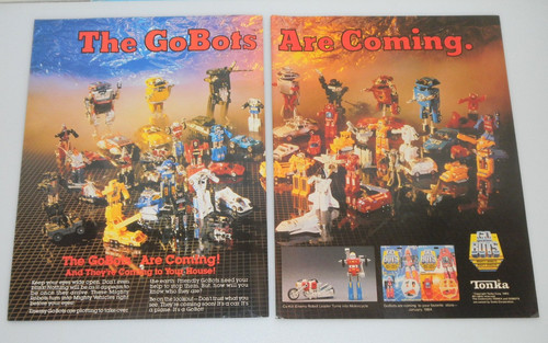 1983 arrivano gobots rivista - 1983, i