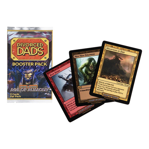 Divorzio papà carte singole - papà,