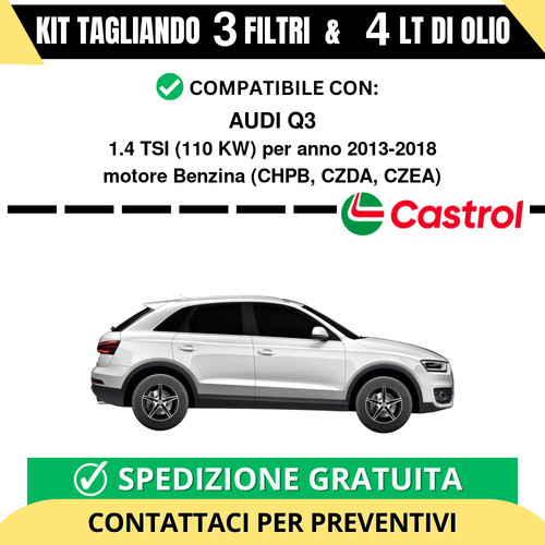 Tagliando per audi 4 tsi - tagliando, 1.4