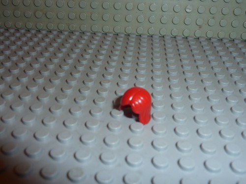 Cheveux lego red - lego, minifig