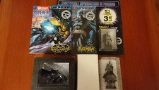 EAGLEMOSS 2011 SUPEREROI DC BATMAN + BATMAN & BAT-MOTO + BATMAN & GARGOYLE RARI!
