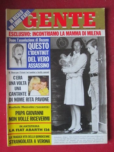 Gente 1973 sutter fiat - gente,