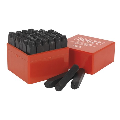 Set punzonatura lettere e - set, di
