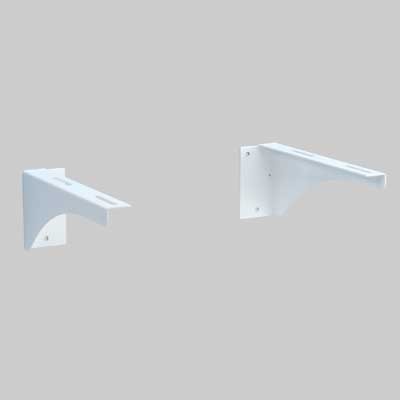 Coppia staffe fisse per lavabo