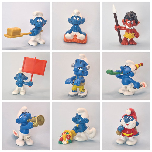 Figurine puffo vintage - figurine,