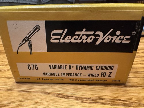 Electro voice 676 dynamic - 676,