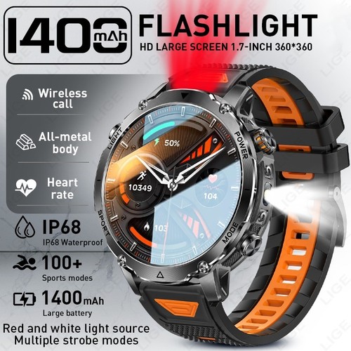 1400mah smart watch - watch, uomo