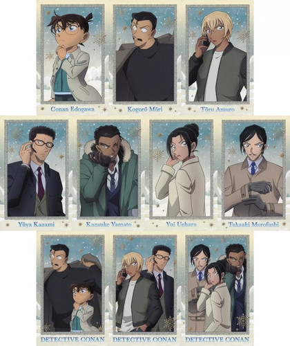 Carta personaggio set - set, completo