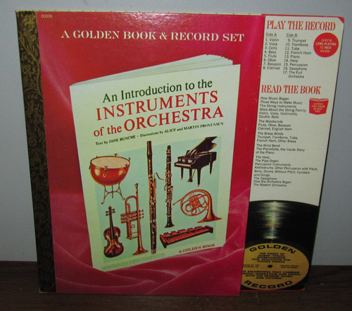 Golden book record - &,