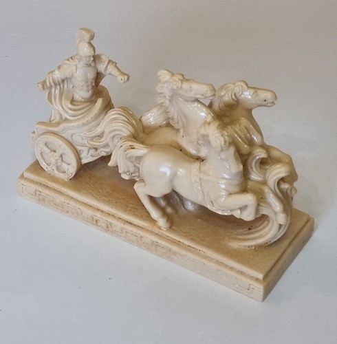 Scultura vintage biga - scultura,