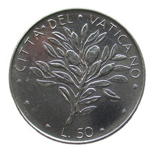 Città del Vaticano 50 Lire