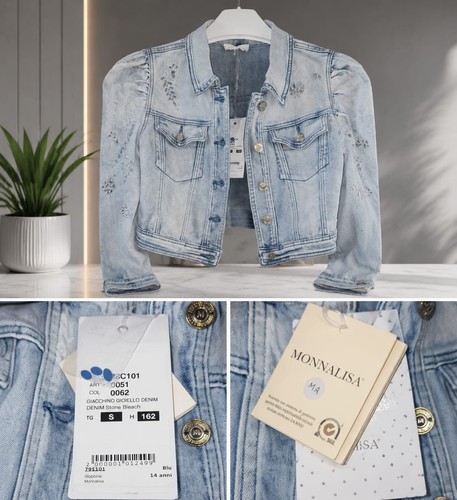 Giacca jeans monnalisa - di,