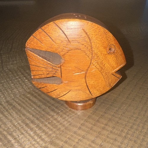 Pesce legno intagliato - pesce,