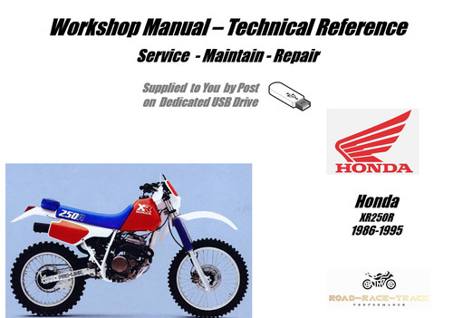 Honda xr250r xr250 250 r - honda,