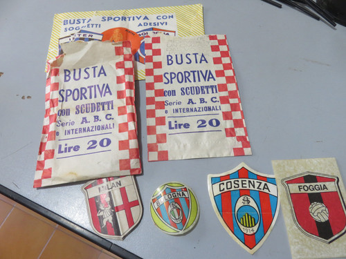 Lotto scudetti figurine - scudetti,