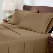 Set lenzuola 4 pezzi cotone