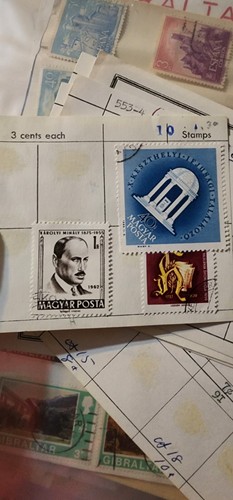 Francobolli vari esteri magyar - francobolli,