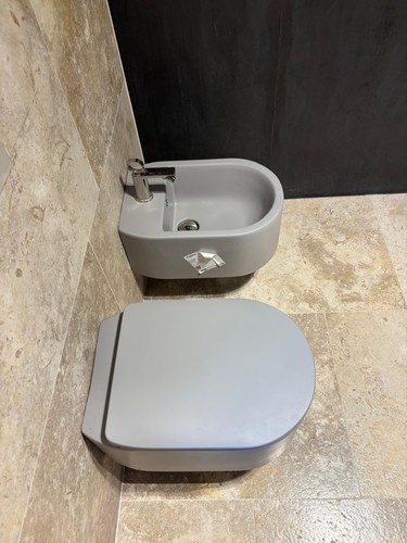 Coppia sanitari sospesi - sanitari,