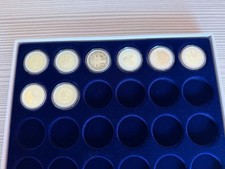 Lotto N. 8 Monete 2 euro commemorativi italia Proof Senza Box