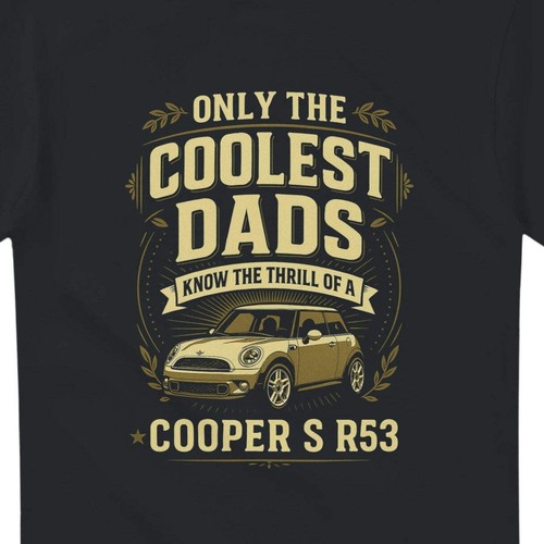 Cooper r53 shirt inspired - s, t-shirt