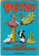 ✪ PETZI #6 Petzi sull'isola delle tartarughe, Carlsen Editore 1983 COMICHEFT Z2