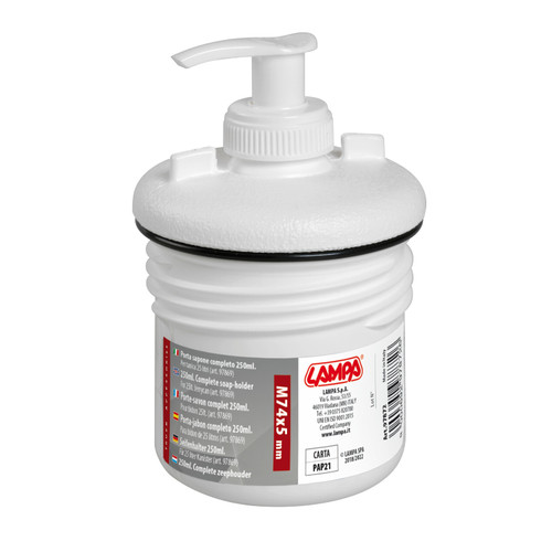 Dispenser porta sapone per