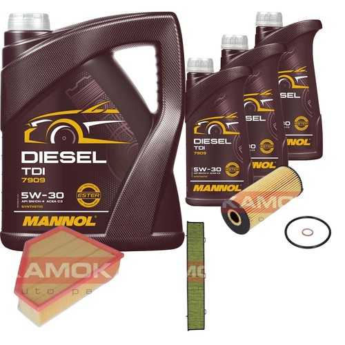 Kamoka controllo set - set, mannol