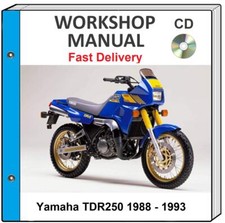 YAMAHA TDR250 TDR 250 1988