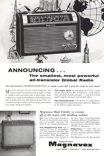 1957 magnavox all transistor - all,